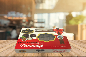 P10-370 GR ÇİKOLATA KAPLAMALI PİŞMANİYE​